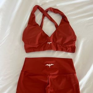 Iwa Company Set - Top and Biker shorts